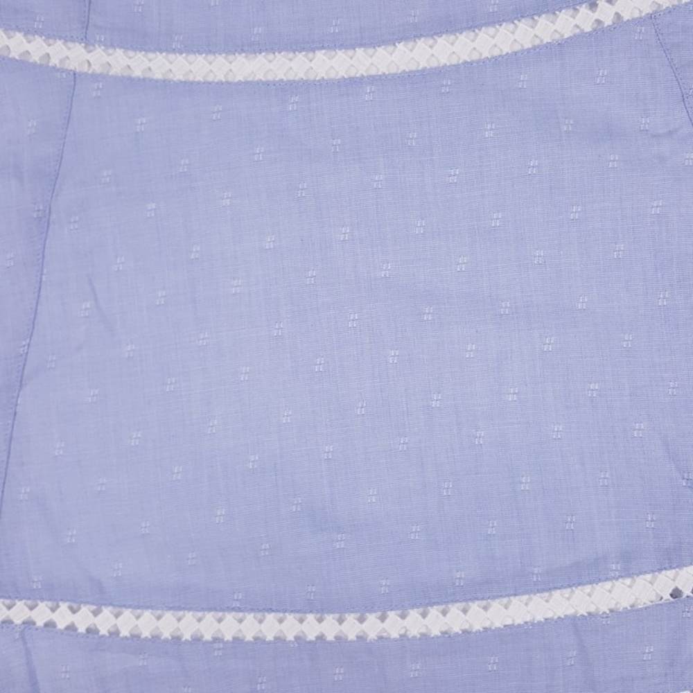 White House Black Market Chambray Soft Skirt - Picture 3 of 4